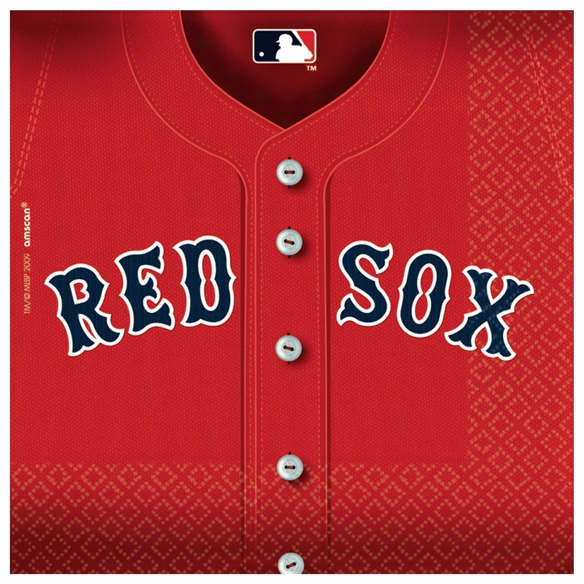 Amscan THEME: SPORTS Boston Red Sox Luncheon Napkins