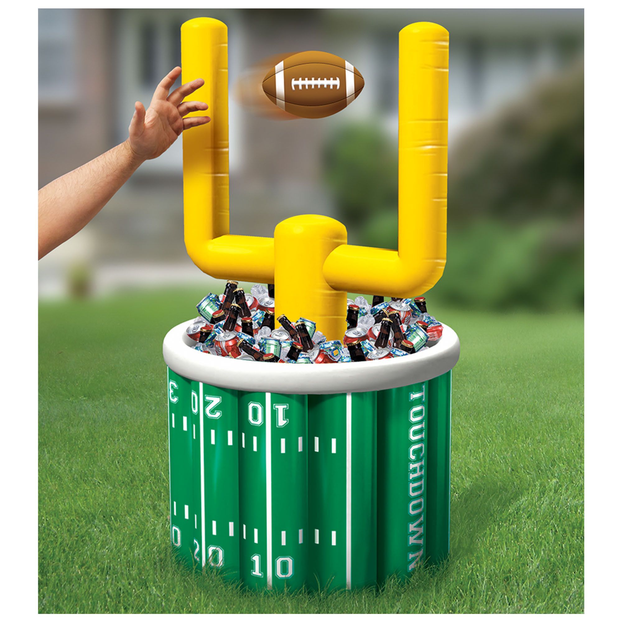 Amscan THEME: SPORTS Football Jumbo Inflatable Cooler