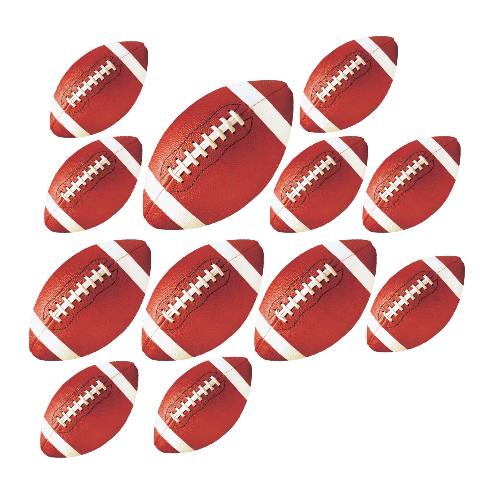 Amscan THEME: SPORTS Football Value Pack Assorted Cutouts