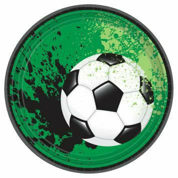 Amscan THEME: SPORTS GOAL GETTER 7&#39;&#39; PLATE