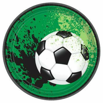 Amscan THEME: SPORTS GOAL GETTER 7'' PLATE