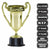 Amscan THEME: SPORTS Goal Getter Customizable Trophy