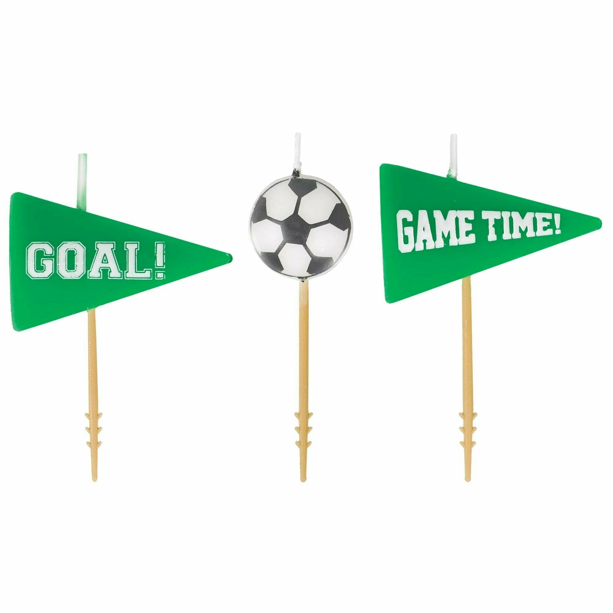 Amscan THEME: SPORTS Goal Getter Pick Candles