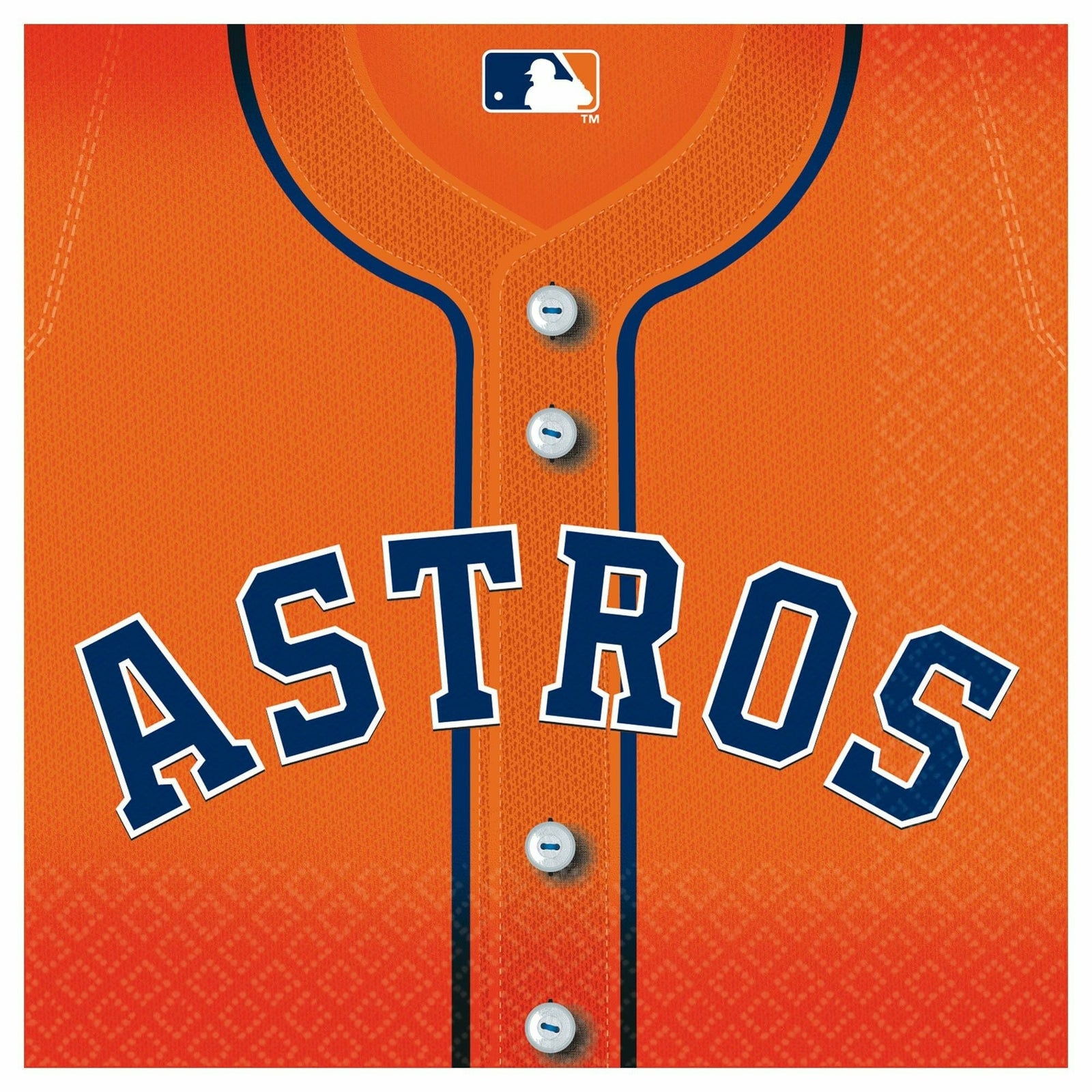 Amscan THEME: SPORTS Houston Astros Luncheon Napkins