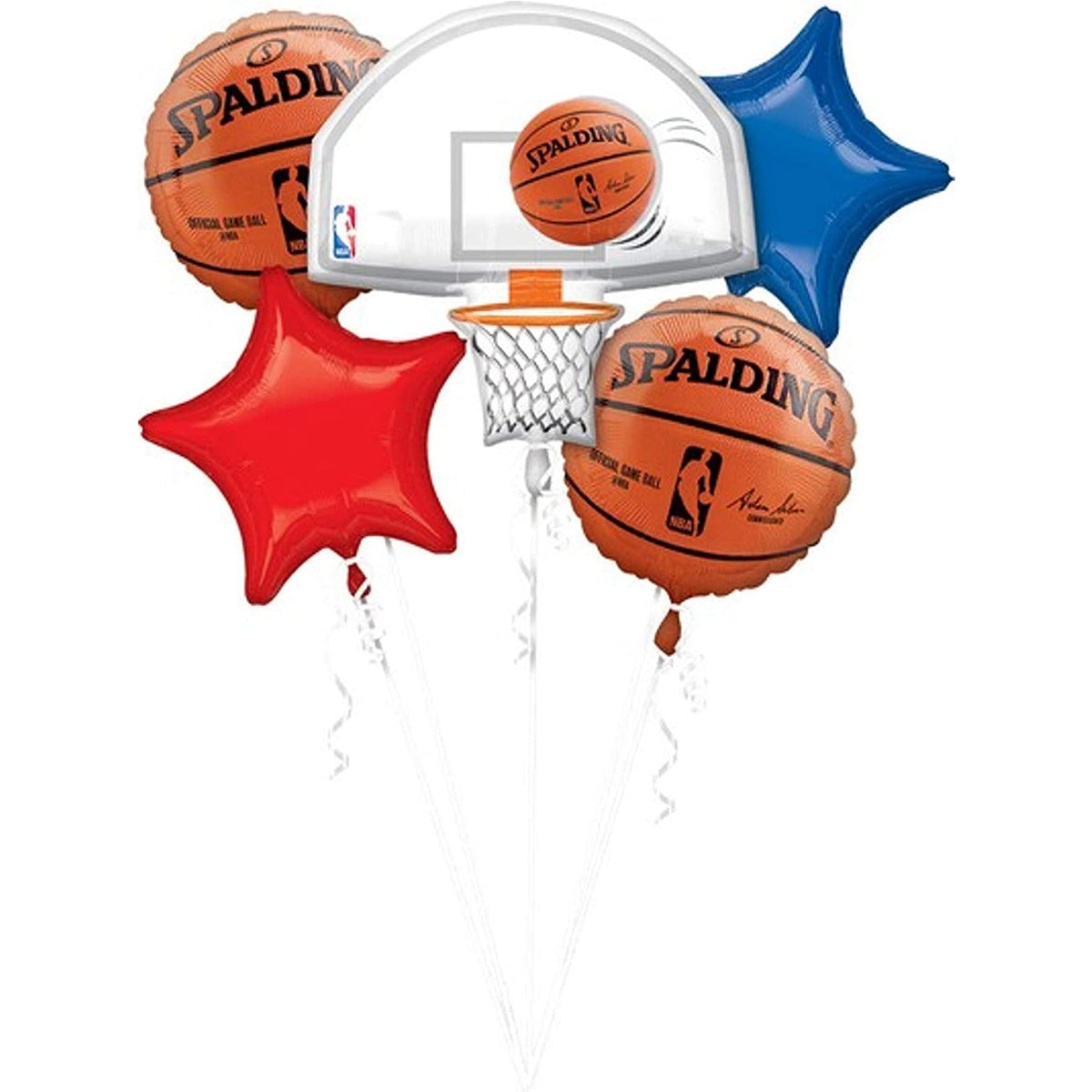 Amscan THEME: SPORTS INTERNATIONAL Bouquet NBA, Various, Multi