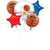 Amscan THEME: SPORTS INTERNATIONAL Bouquet NBA, Various, Multi