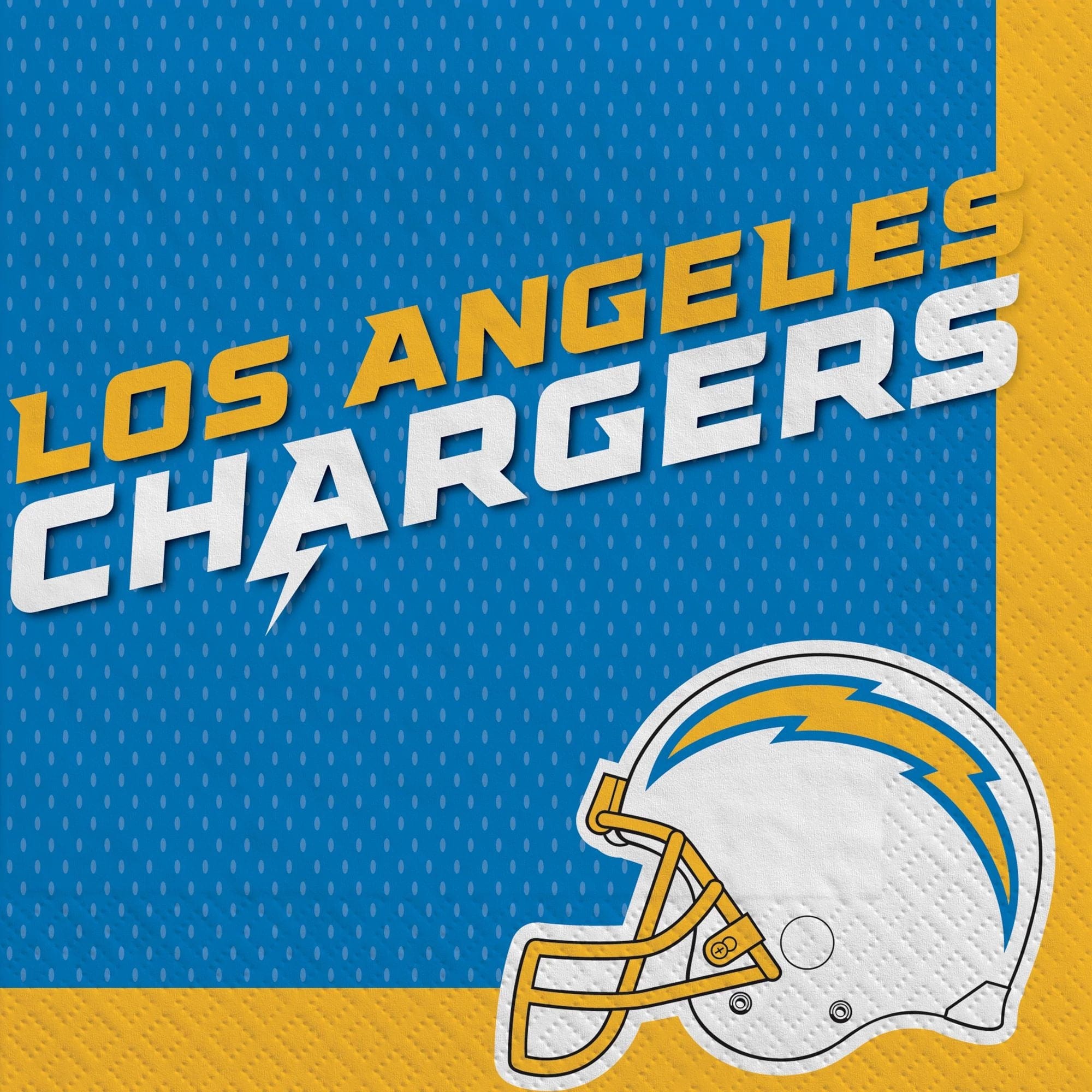 Amscan THEME: SPORTS LA Chargers Lunch Napkins