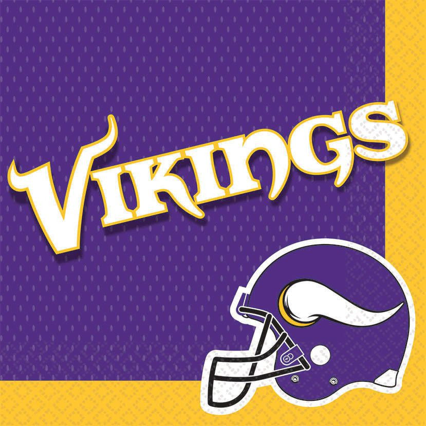 Amscan THEME: SPORTS Minnesota Vikings Lunch Napkins