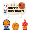 Amscan THEME: SPORTS NBA Birthday Cake Candle Set