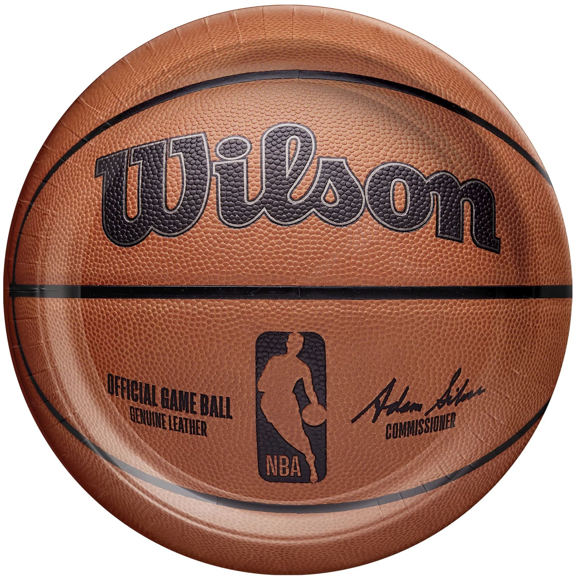 Amscan THEME: SPORTS NBA Wilson 9" Round Plates