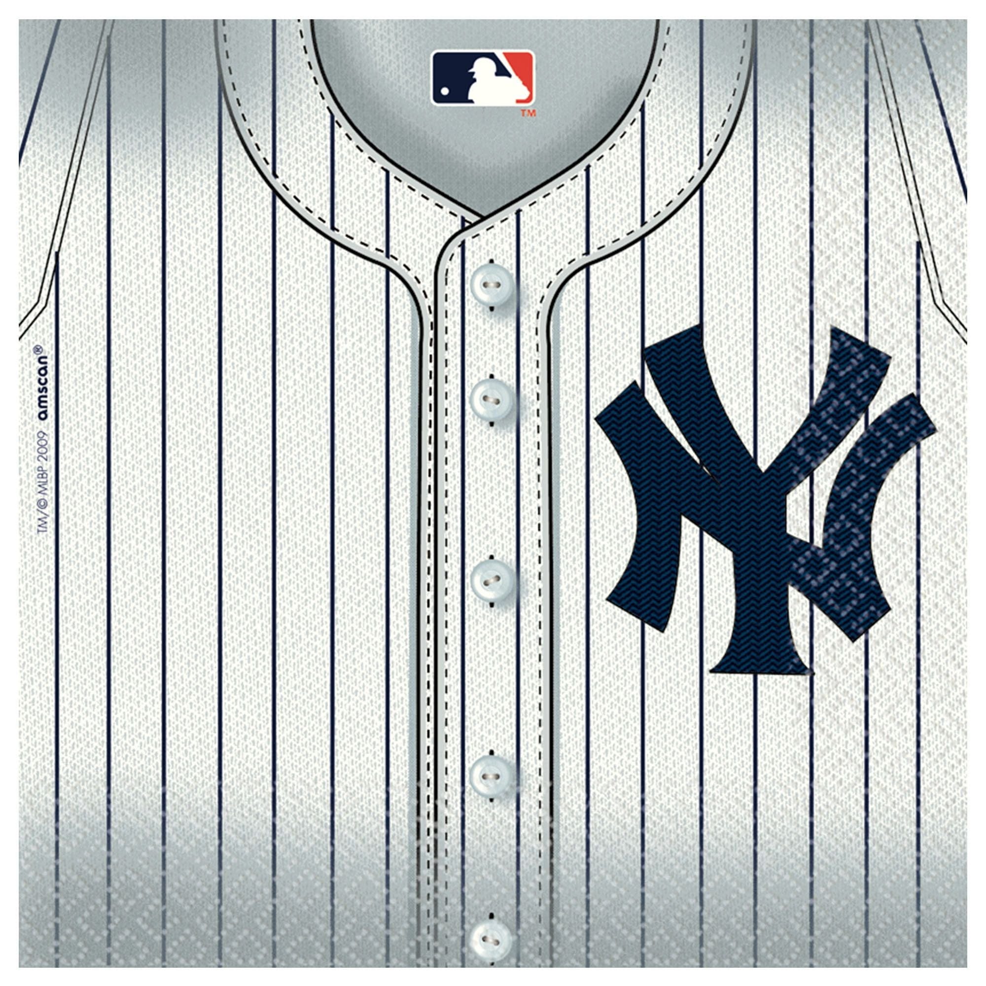 Amscan THEME: SPORTS New York Yankees Lunch Napkins