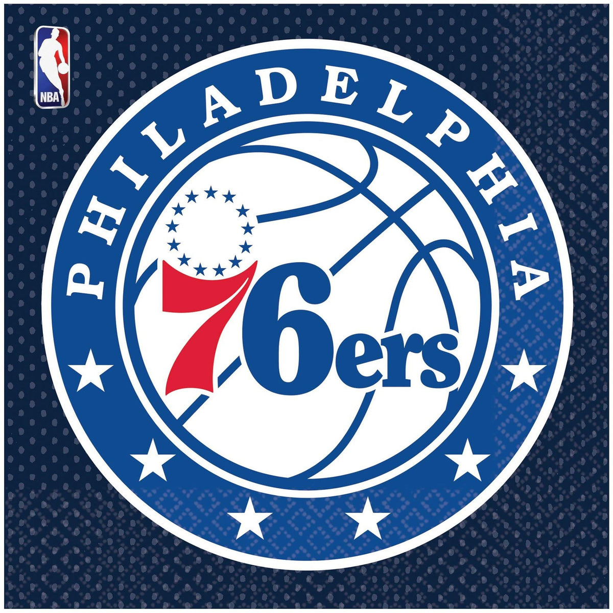 Amscan THEME: SPORTS Philadelphia 76&#39;ers Lunch Napkins