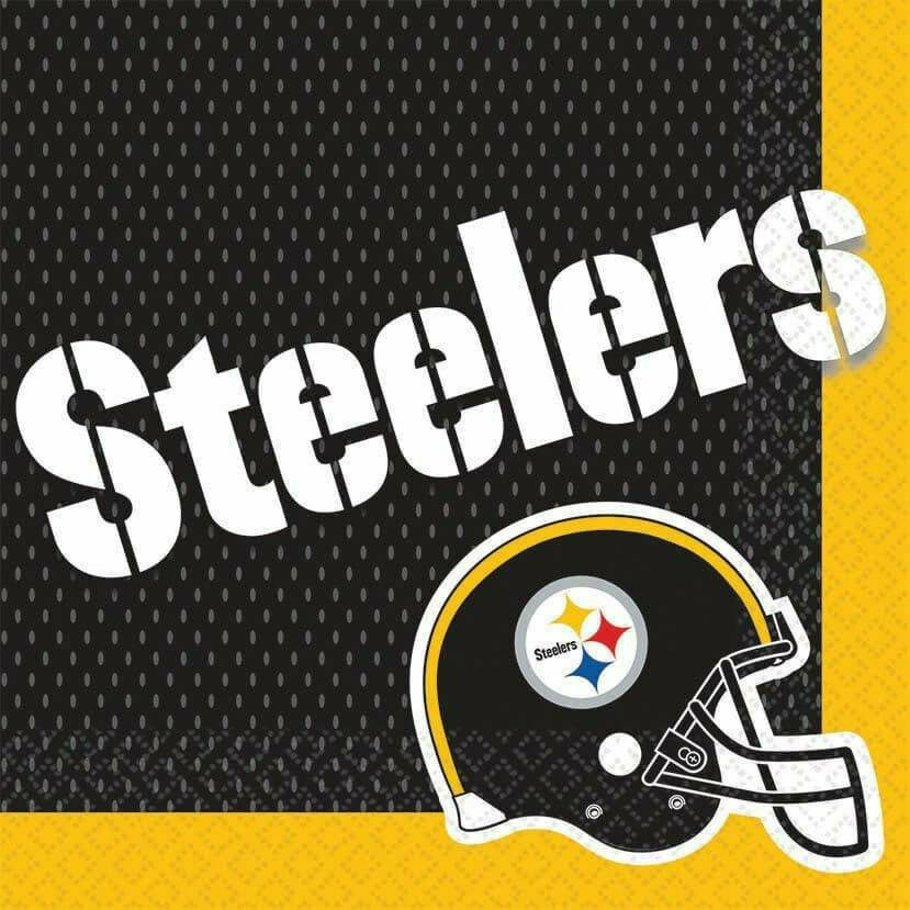 Amscan THEME: SPORTS Pittsburgh Steelers Luncheon Napkins