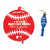 Amscan THEME: SPORTS Rawlings Baseball Punch Balloons