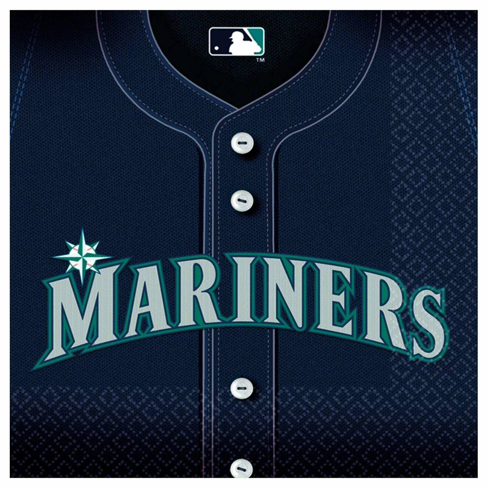 Amscan THEME: SPORTS Seattle Mariners™ Lunch Napkins