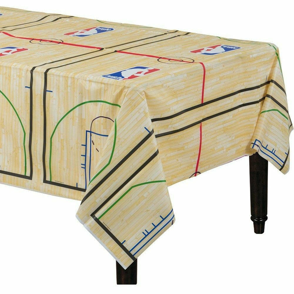 Amscan THEME: SPORTS Spalding Basketball Court Table Cover