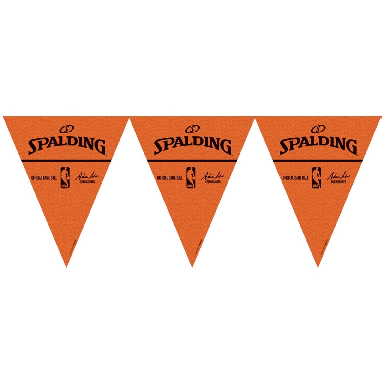 Amscan THEME: SPORTS Spalding NBA Basketball Pennant Banner