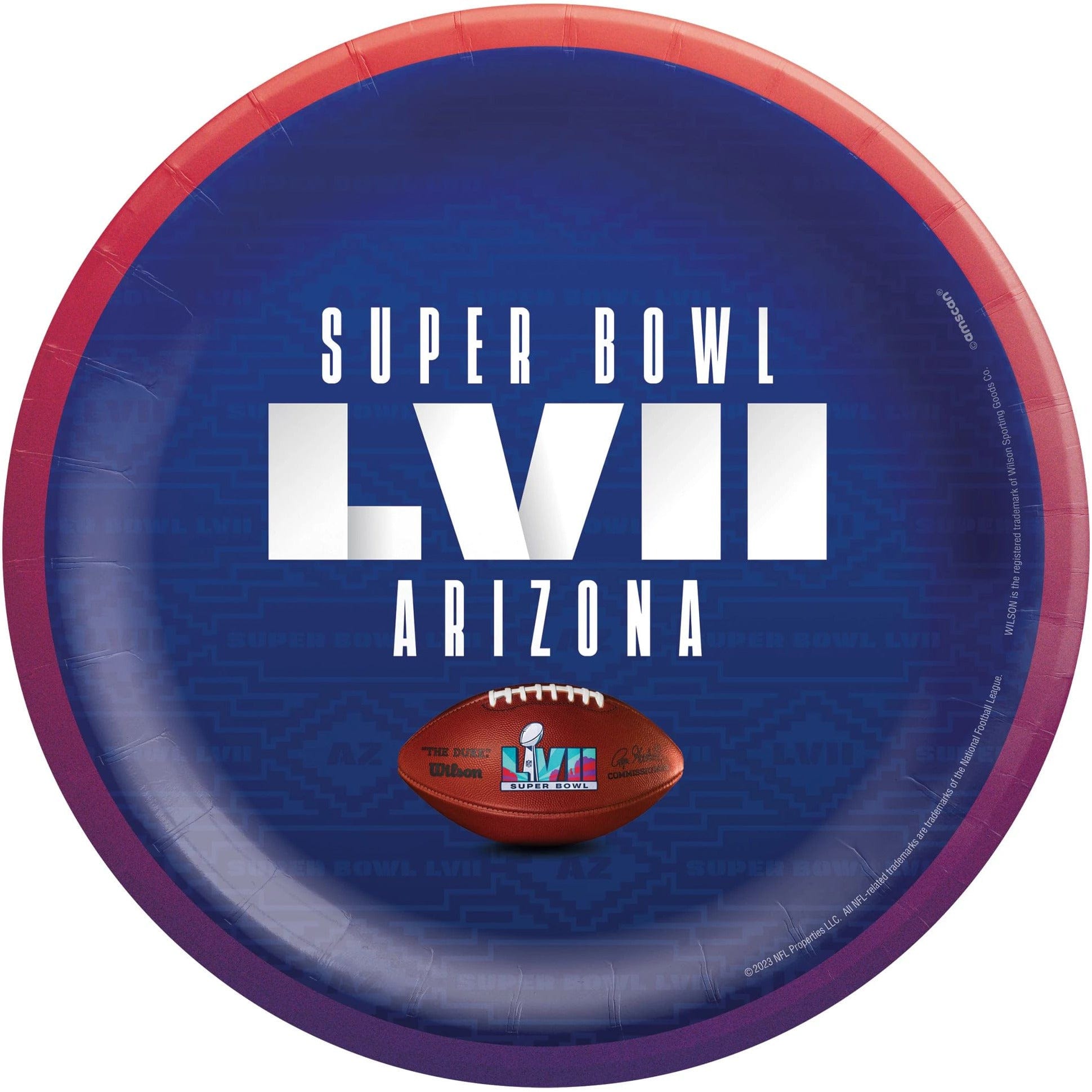 Super Bowl LV Round Plates, 7 