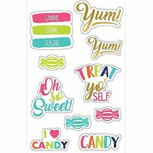 Amscan THEME Sweet Treats Decals 10ct