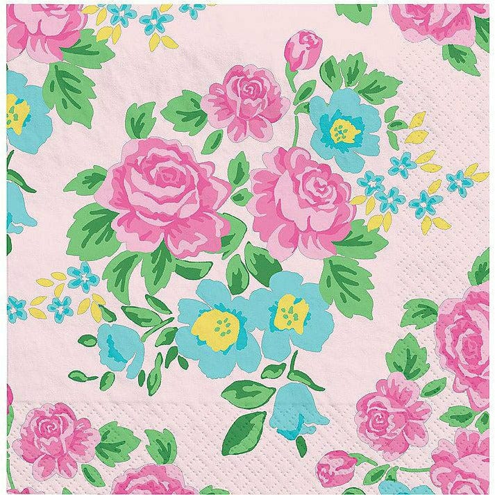 Amscan THEME Tea Party Beverage Napkins 16ct