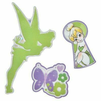 Amscan Tinker Bell Patches 3ct Multi-Colored
