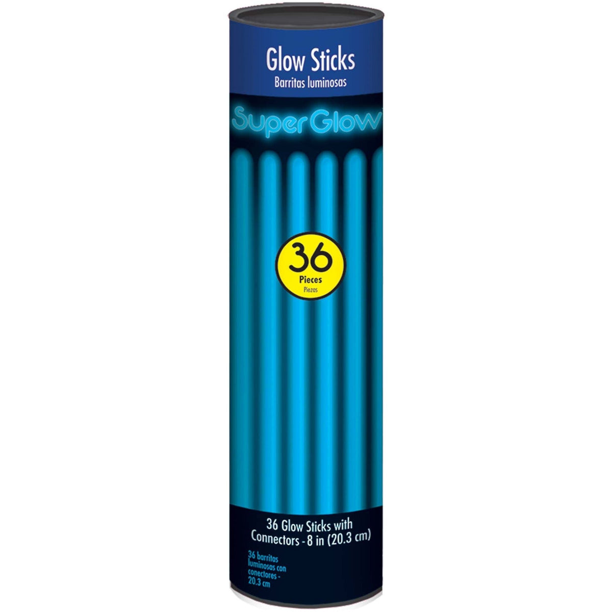 Amscan TOYS 8&quot; Glow Stick Tube - Blue