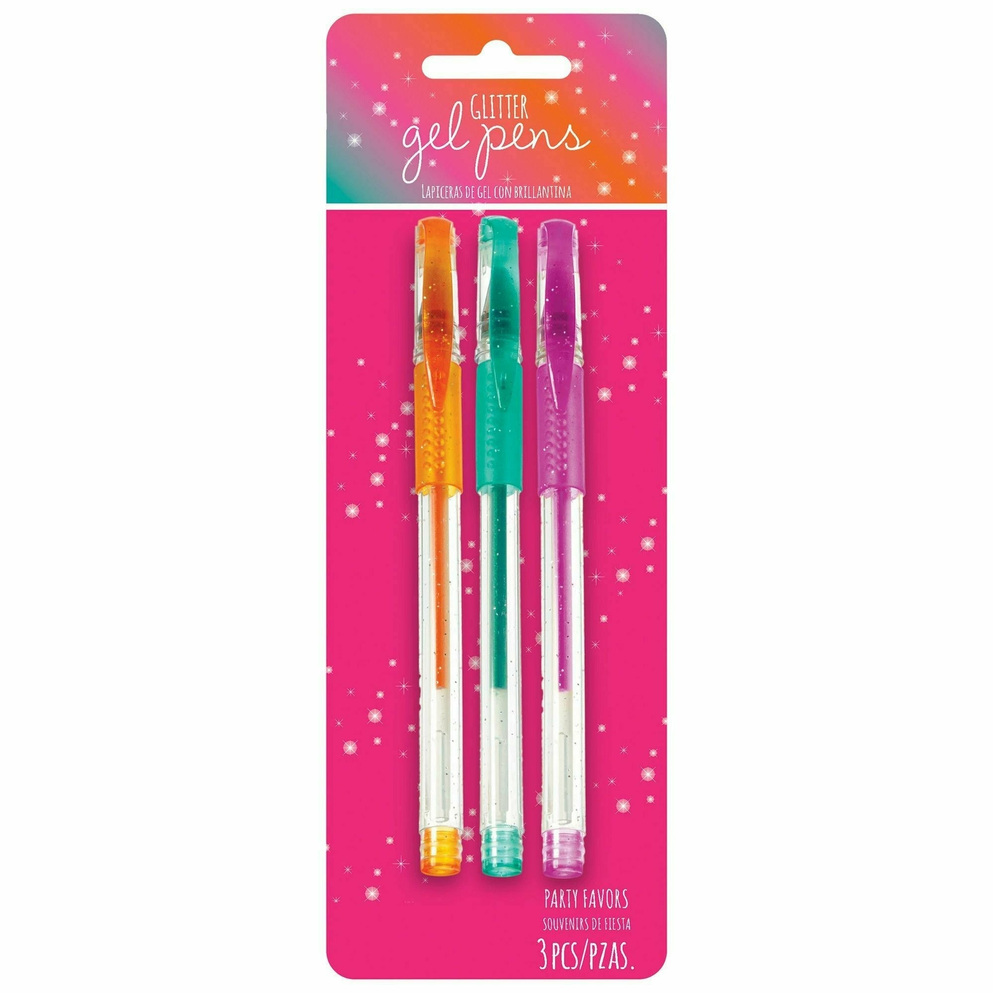 Amscan TOYS Glitter Gel Pens - Cute
