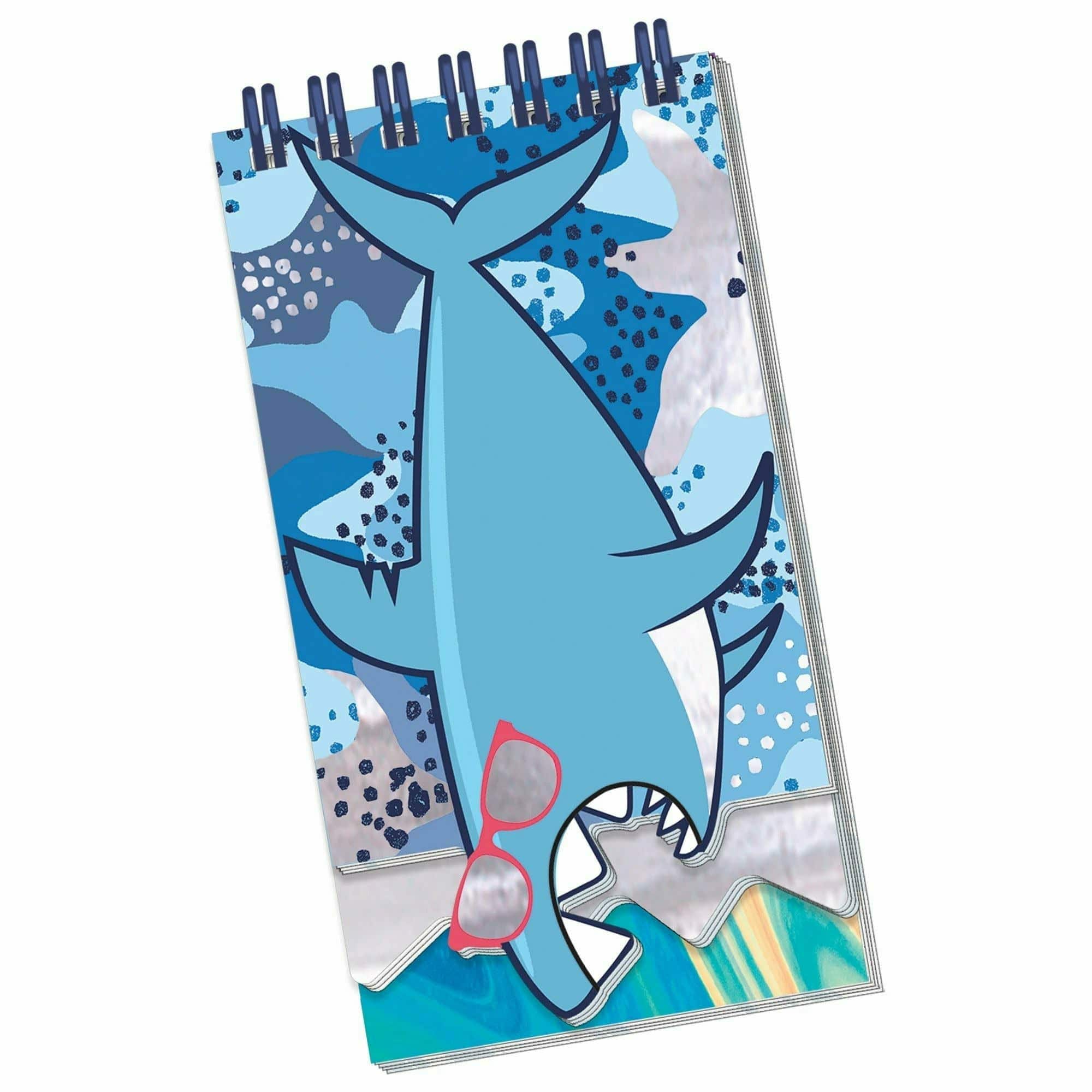 Amscan TOYS Shark 3-Tiered Spiral Notebook