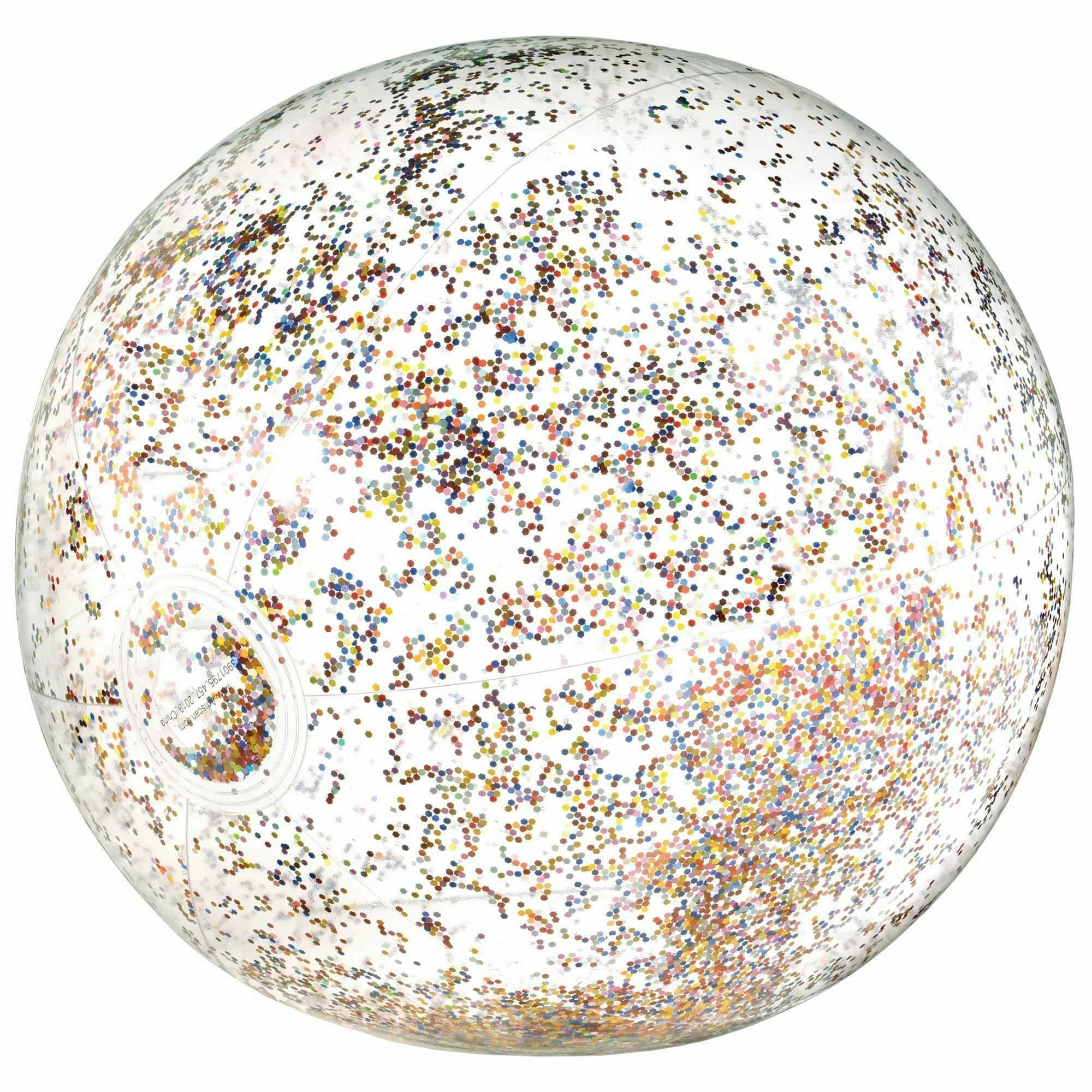 Amscan TOYS Sparkle Inflatable Ball with Glitter
