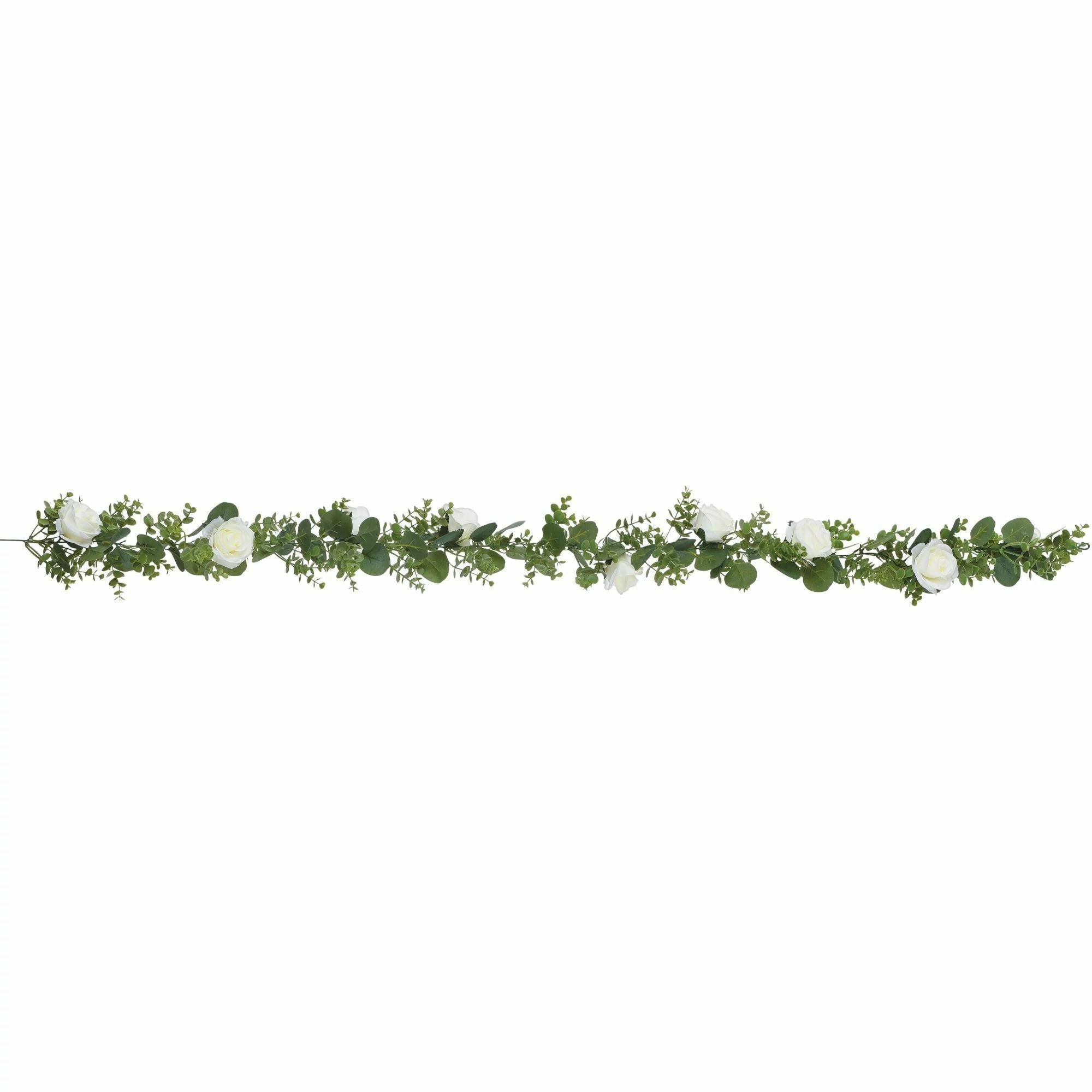 Amscan WEDDING Faux Floral Deluxe Garland