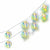 Amscan WEDDING Iridescent Globe LED String Lights