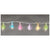 Amscan WEDDING Mini Globes Colored Crackle Battery Operated LED String Lights