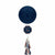 Amscan WEDDING Navy Love Honeycomb Decoration with Tail