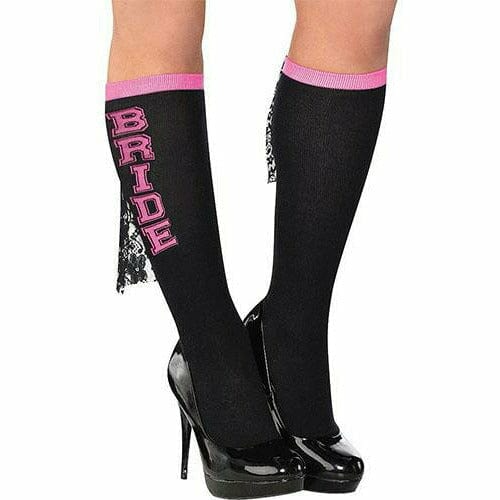 Amscan WEDDING Sassy Bride Knee High Socks