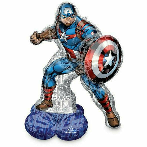 ANAGRAM BALLOONS 152 Marvel Avengers Captain America Airloonz