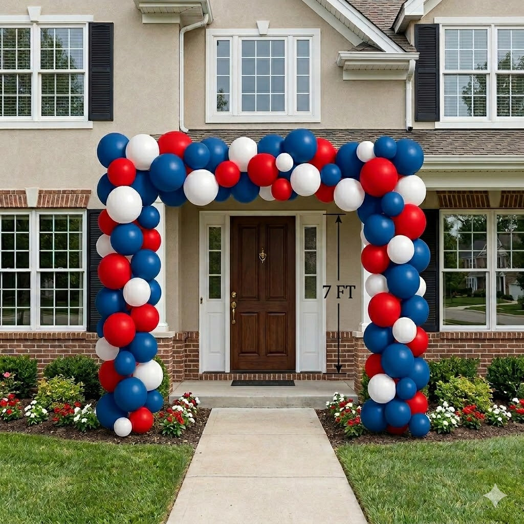 Organic Square Balloon Arch