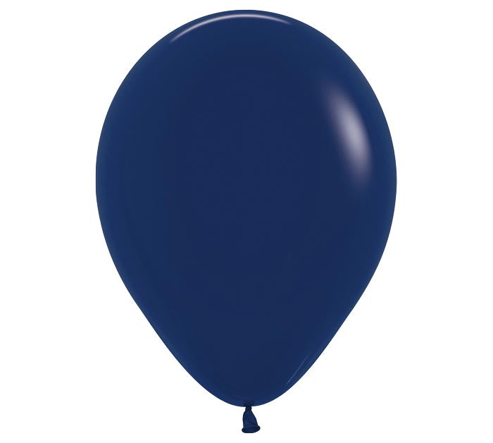 Fashion Navy Blue Latex Balloon 1ct, 5&quot; 