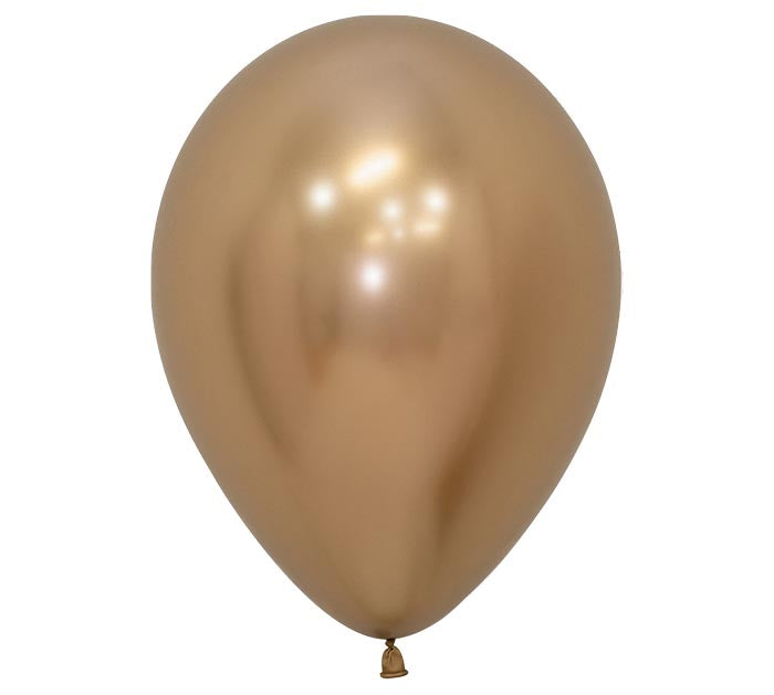 Reflex Gold Latex Balloon 1ct, 5" 