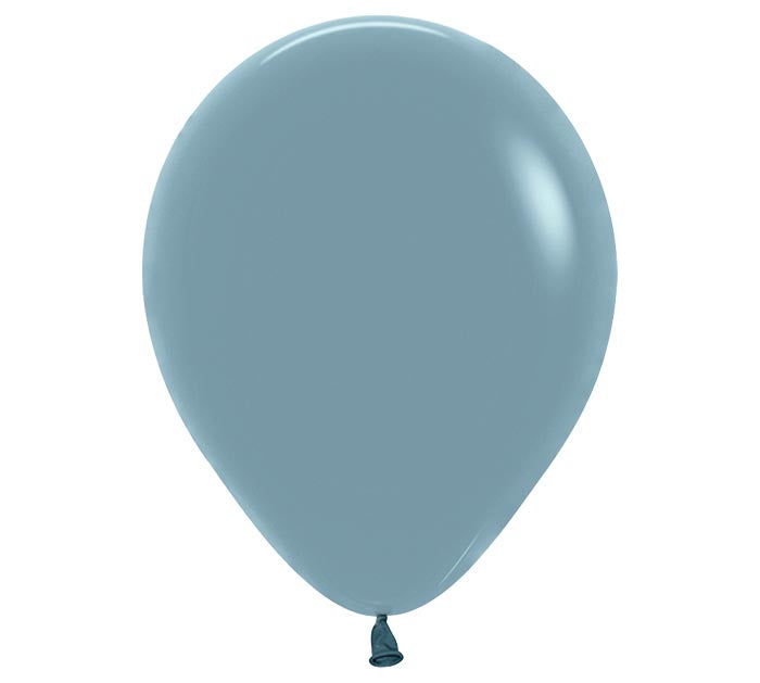 Pastel Dusk Blue Latex Balloon 1ct, 5"