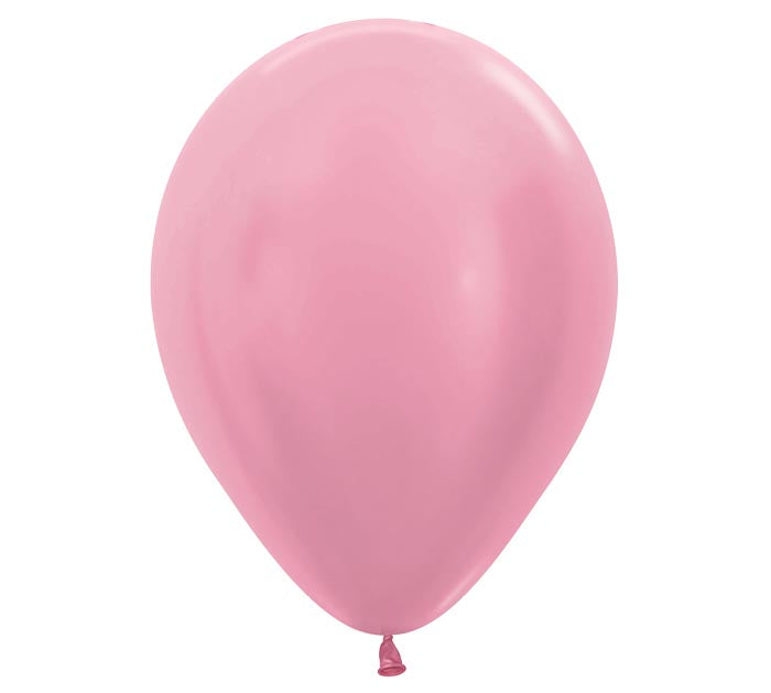 Pearl Pink Latex Balloon 1ct, 5&quot; 