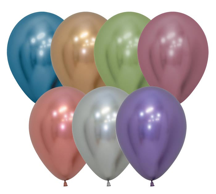 50 Pack: 11" Reflex Latex Balloon