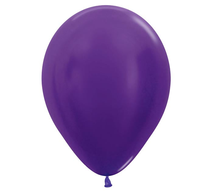 Metallic Violet Latex Balloon 1ct, 11&quot; 