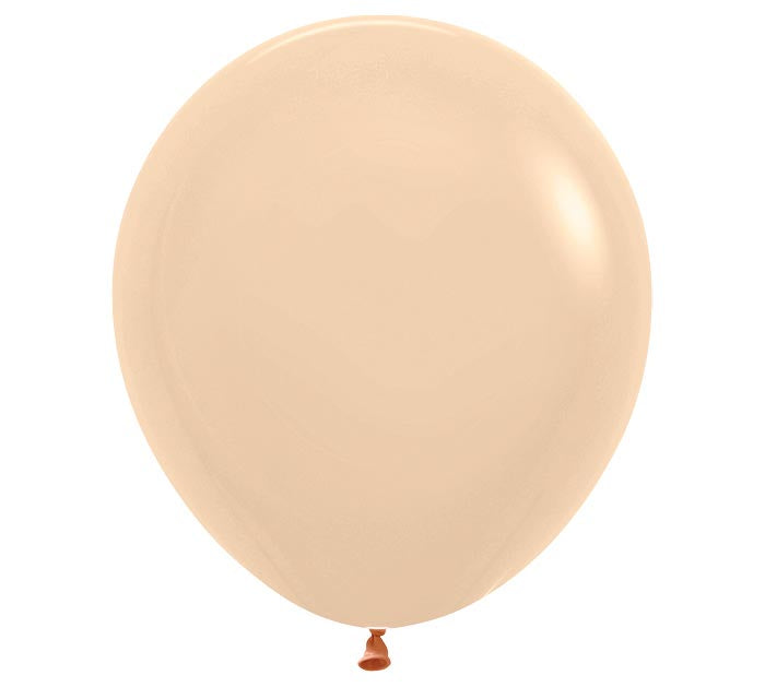 Pastel Matte Malibu Peach Latex Balloon 1ct, 11" 