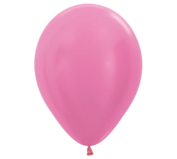 Pearl Fuchsia Latex Balloon 1ct, 11&quot; 