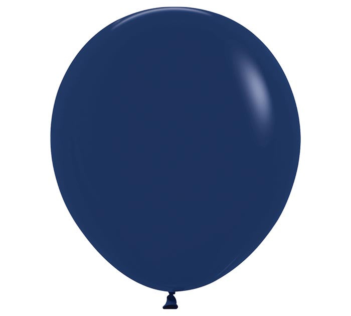 Fashion Navy Blue Latex Balloon 1ct, 18"