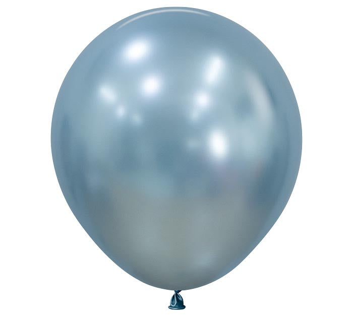 Silk Arctic Blue Latex Balloon 1ct, 18&quot;