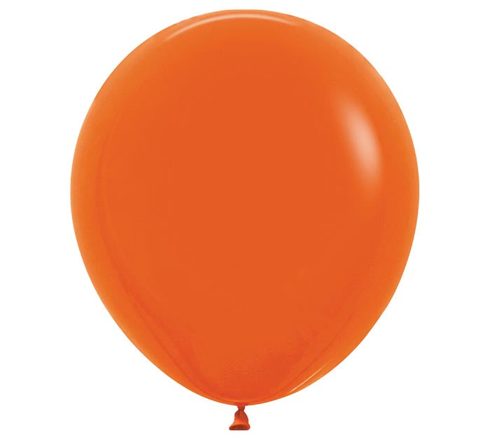 Fashion Orange Latex Balloon 1ct, 18" 