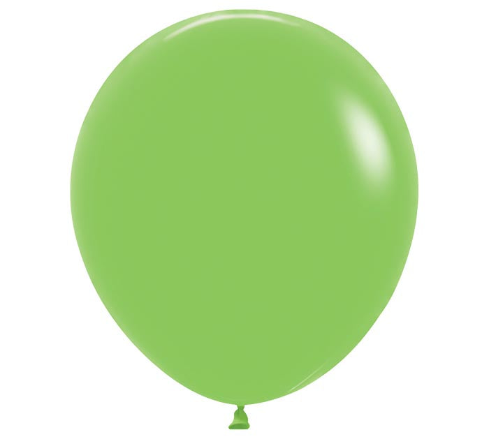 18"SEMPERTEX DELUXE KEY LIME Latex Balloons - 25 Ct