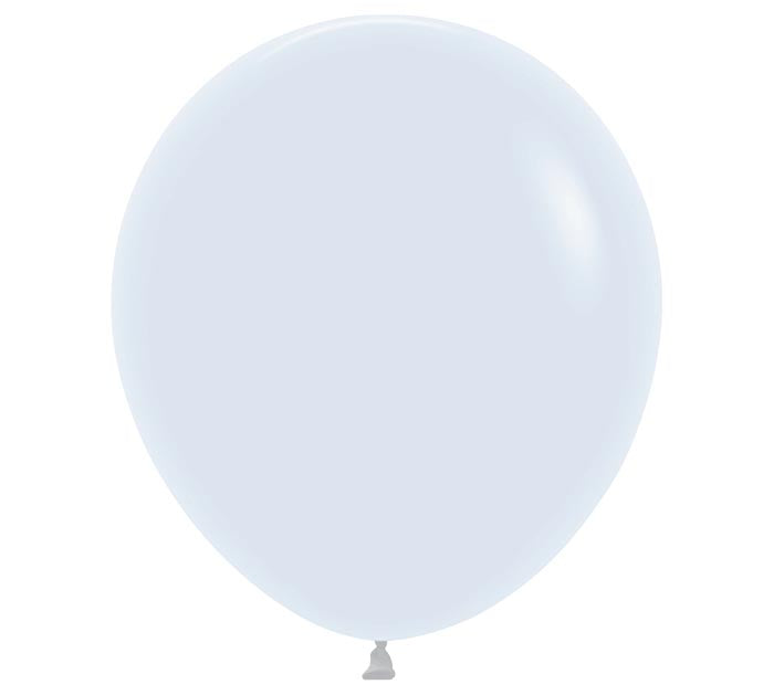 Fashion White Latex Balloon 1ct, 18&quot; 