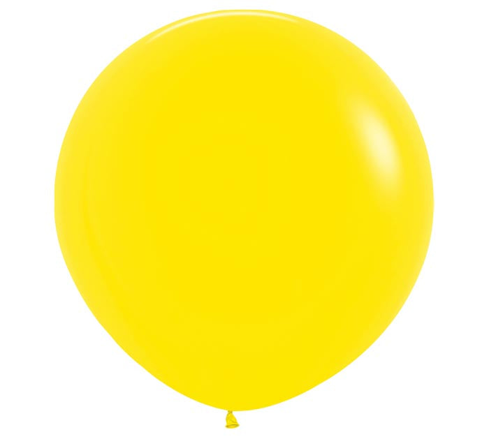 Fashion Yellow Latex Balloon 1ct, 36"